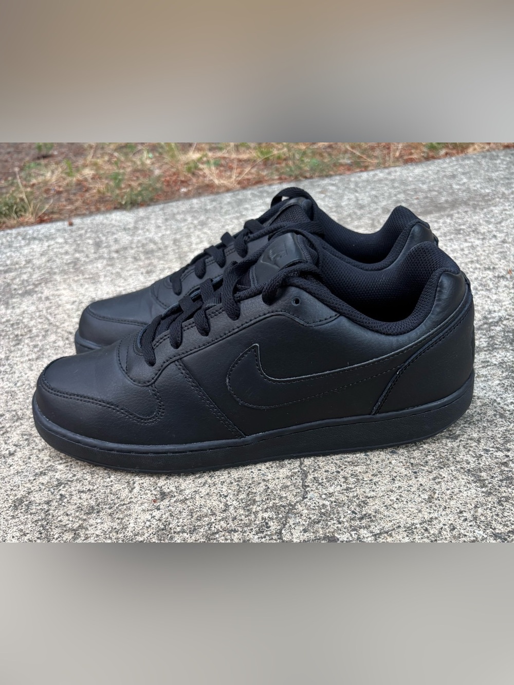 Nike Ebernon Low Triple Black Men’s Size 11 Sneakers AQ1775-003